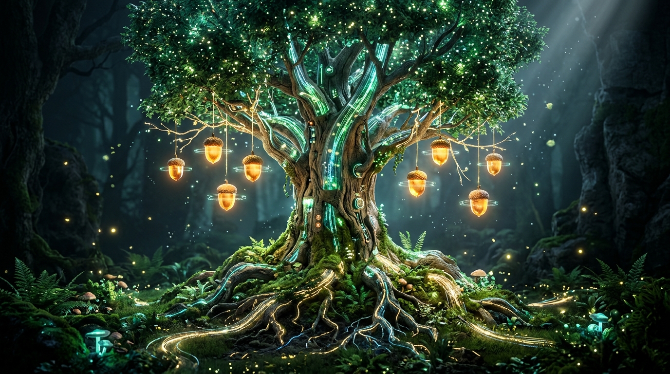 龙猫云神木拓扑网络架构图 - 节点加速与全球专线传输示意
